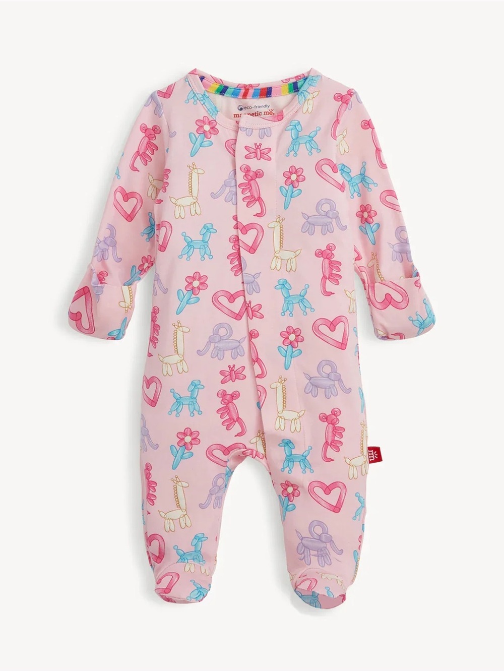 Magnetic Me Party Animal Glow in the Dark Footie Size Newborn